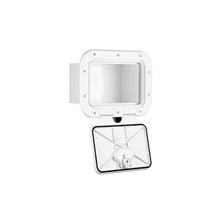 Trappe de rangement 'Classic' avec boîte, couleur blanche, 275x375mm