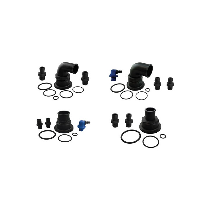 ERCOLE & SOGLIOLA Set Connecteurs avec Ø50mm Droit