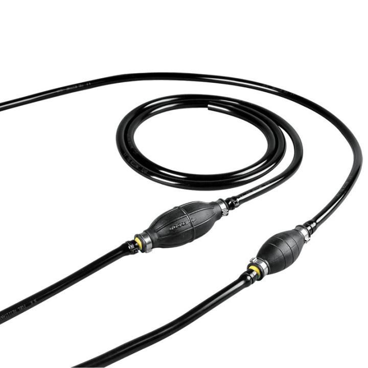 Poire d'amorçage + tuyau PVC ø8mm - longueur 2m