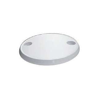 Table ronde en ASA, ø61X4cm, couleur blanche