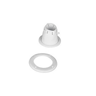 Soufflet pour cable ø hors tout 105mm, ø d'encastrement 85mm,hauteur 68mm couleur blanche.