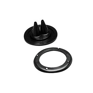 Soufflet pour cable ø hors tout 115mm, ø d'encastrement 105mm,hauteur 52mm couleur noire