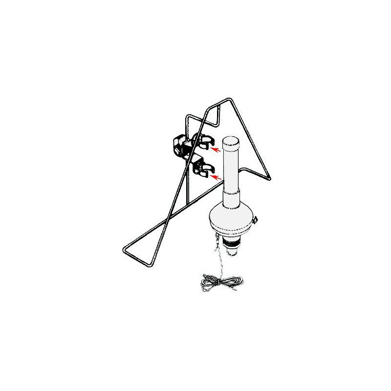 Support inox fer à cheval 