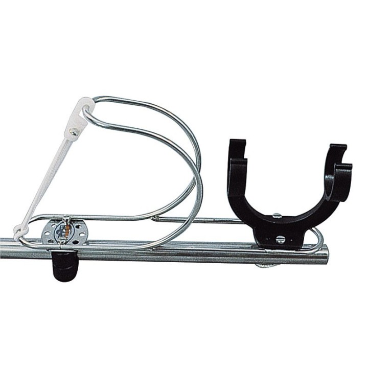 SUPPORT INOX EN T FEU + BOUEE