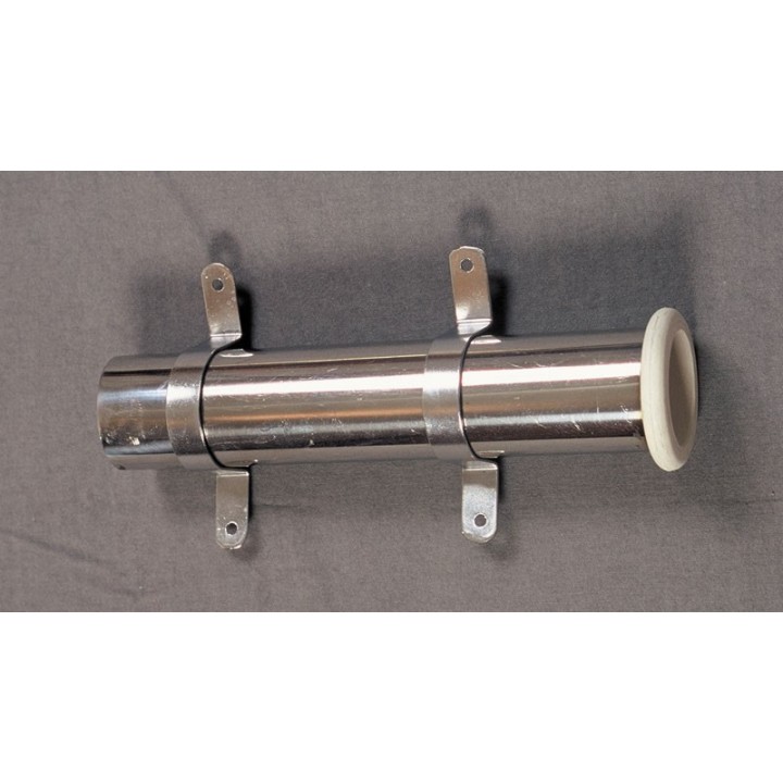 PORTE CANNE A ENCASTRER INOX