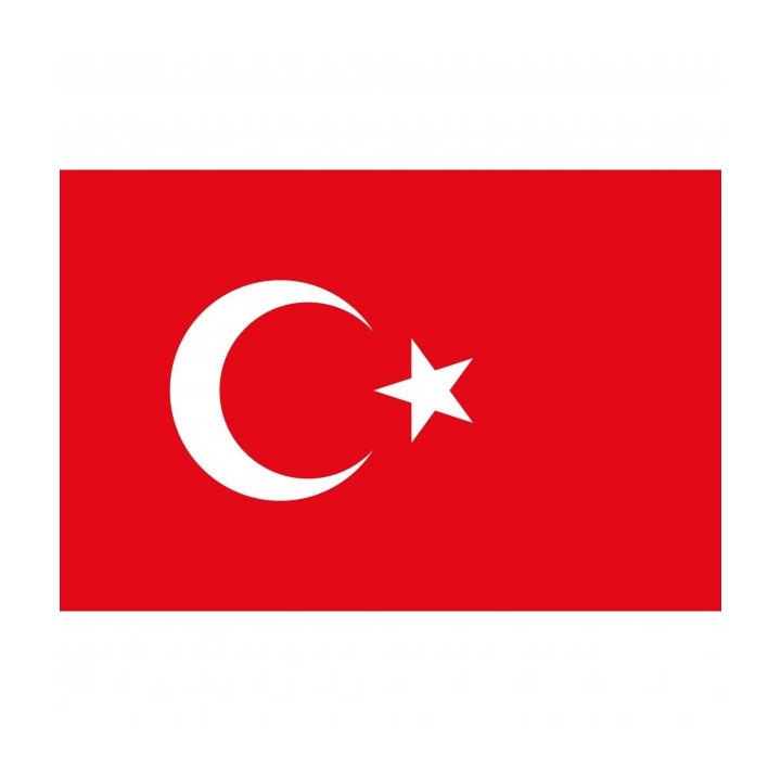 Pavillon Turquie 30x40 cm