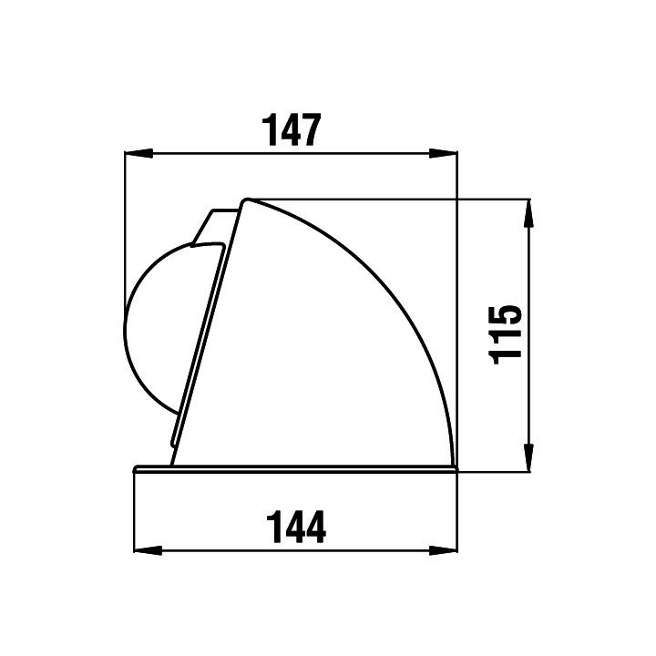 COMPAS ALTAIR3 80MM NOIR FUT