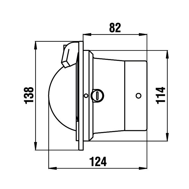 COUVERCLE COMPAS POLARE 80 MM
