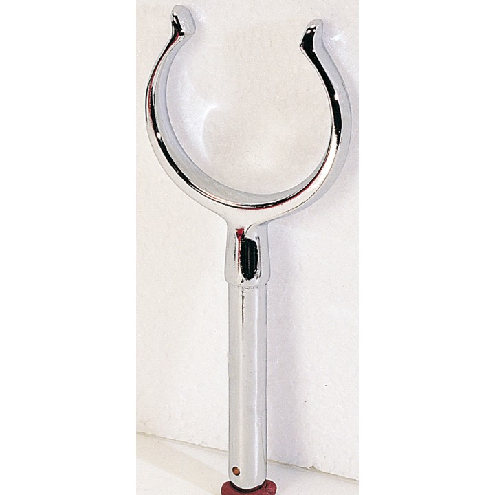 Dame de nage laiton chromé - ø de passage 38mm - tige ø11mm