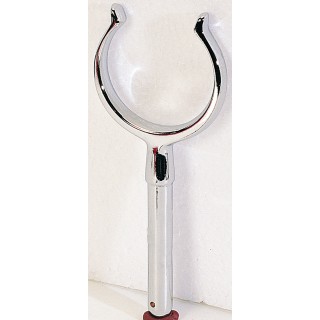 Dame de nage laiton chromé - ø de passage 50mm - tige ø14mm