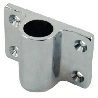 Support dame de nage latéral laiton chromé - 14mm - 55x36mm | Oloupdemer