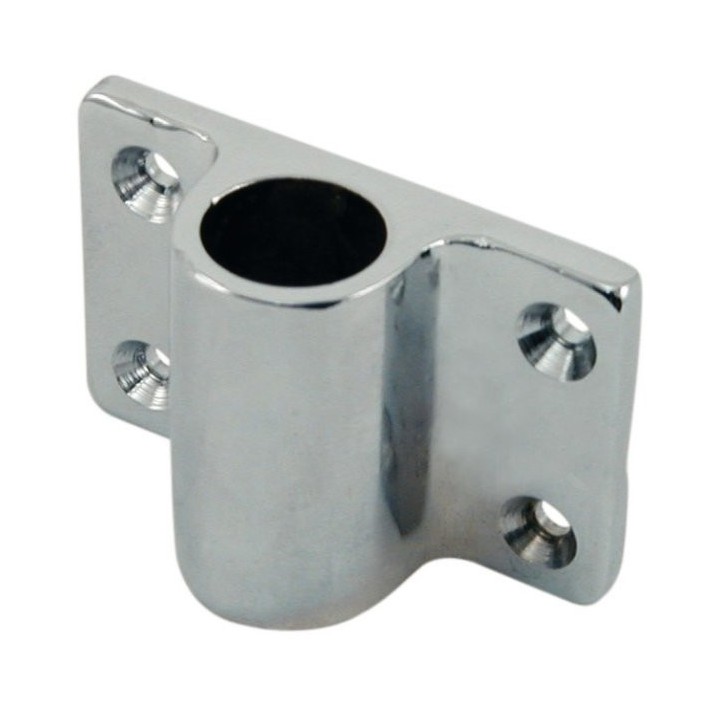 Support dame de nage latéral laiton chromé - 14mm - 55x36mm | Oloupdemer