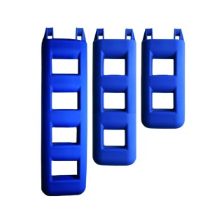 Pare-battage bleu échelle