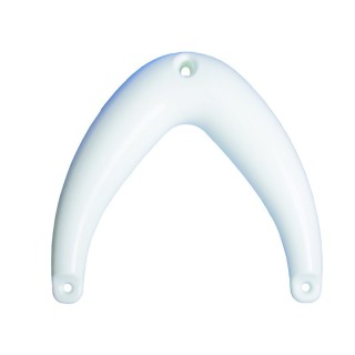 Défense d'étrave blanche