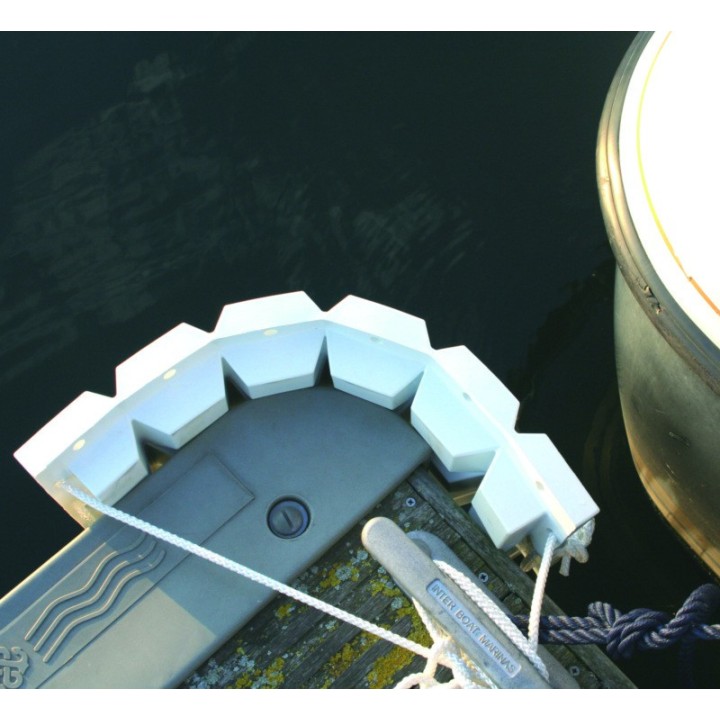 Défense de ponton 60x30x8 cm - blanc