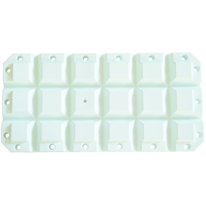 Défense de ponton 60x30x8 cm - blanc