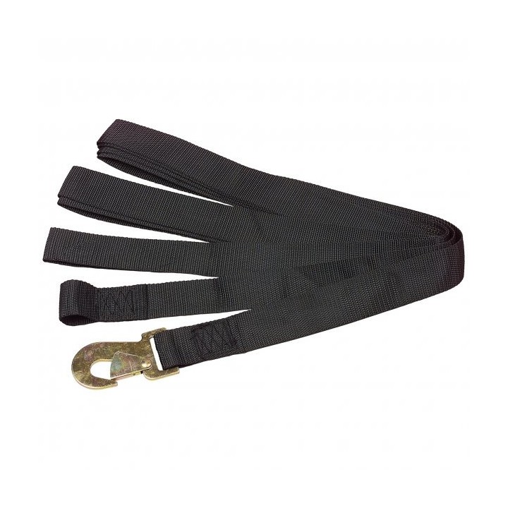 Sangle de traction noire 1500 kg - Euromarine