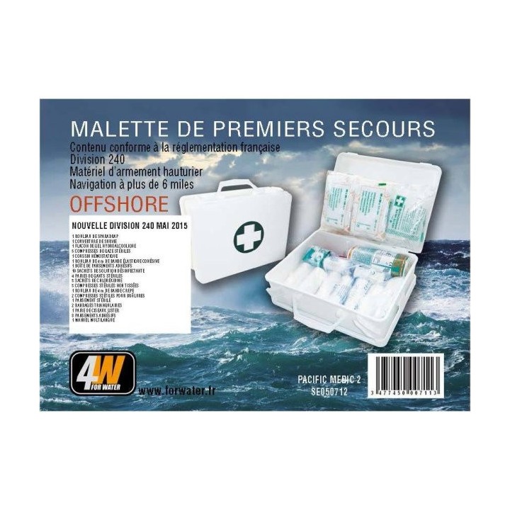 Pharmacie Pacific New 240 pour navigation hauturière | Oloupdemer.com