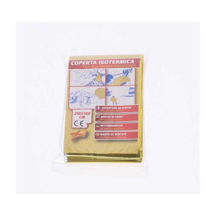 Couverture de survie métallisée | Oloupdemer