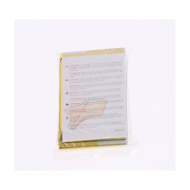 Couverture de survie métallisée | Oloupdemer