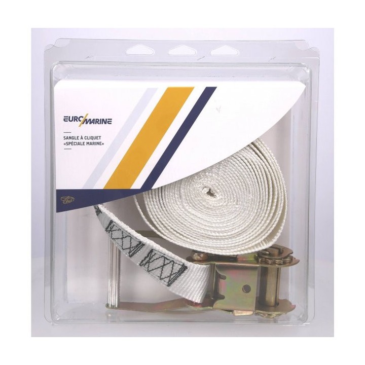 Sangle à cliquet professionnelle 50mm - 4400 daN - 7m