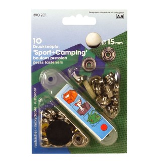 Boutons pression GM (lot de 10)