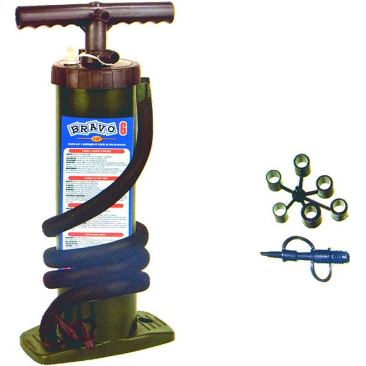 Gonfleur cylindre main Bravo 6litres à flux continu ou flux simple