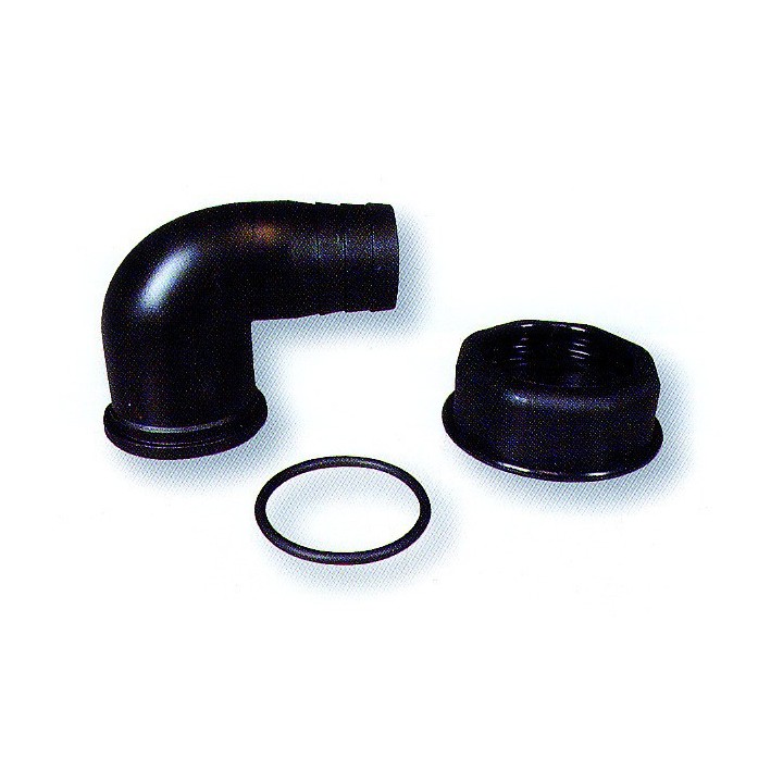 RACCORD 90 DEG. D.50MM TITANO