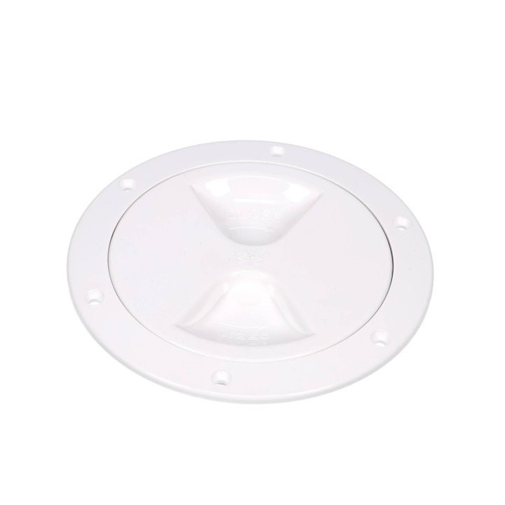 Trappe de visite plastique - blanc ø147 mm | isonautique.com.com