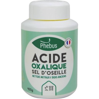 Acide oxalique / Sel d'oseille - 400g | isonautique.com.com