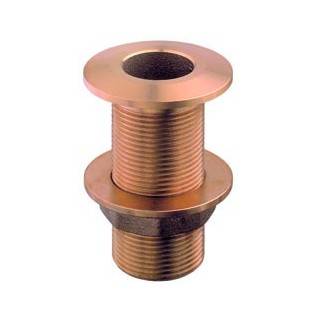 Passe-coque - bronze - 1''1/2 - L 90 mm