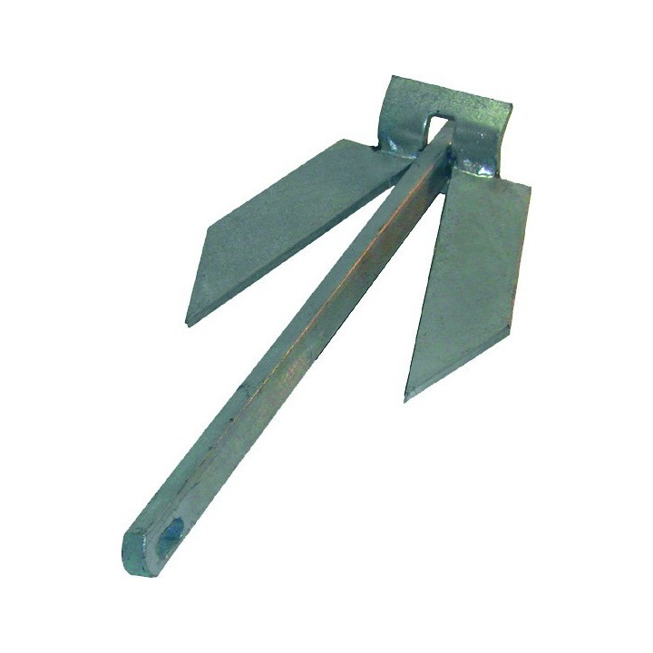 Ancre grip - acier galvanisé - plusieurs tailles | isonautique.com.com