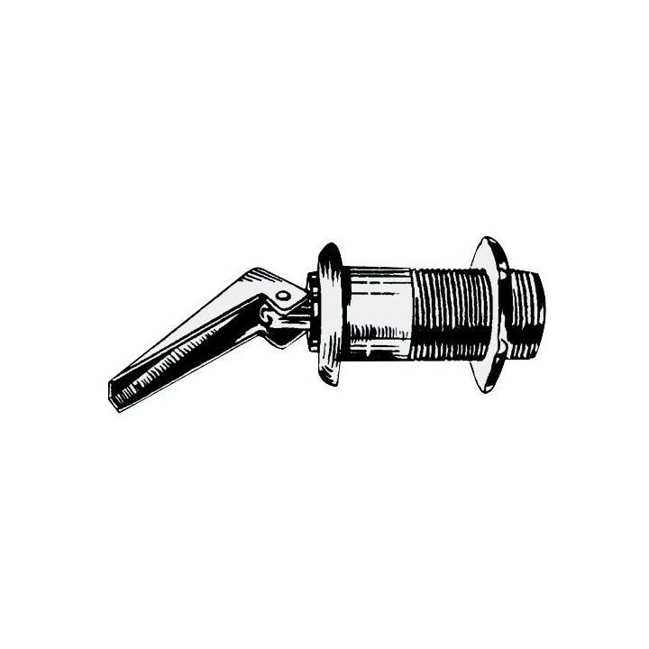 Nable avec bouchon à levier 