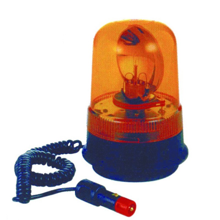 GYROPHARE ORANGE 12V H1 MAGNET