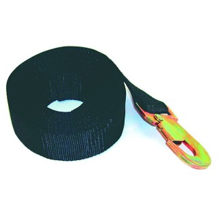 Sangle de traction noire 1500 kg - 47 mm x 6 m
