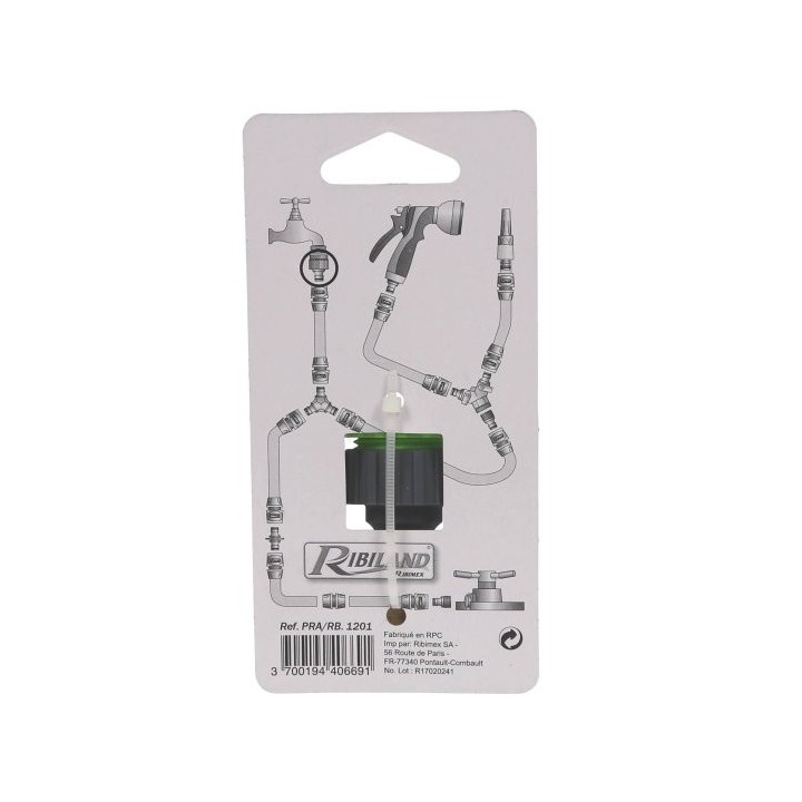 Nez de robinet plastique FM - 15/19mm | Oloupdemer