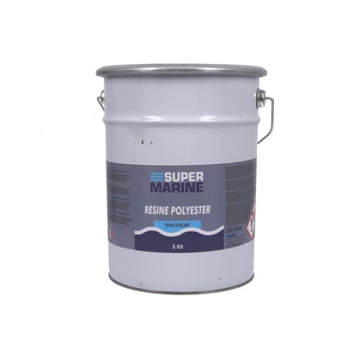 Résine polyester thixotrope Super Marine | O loup de mer