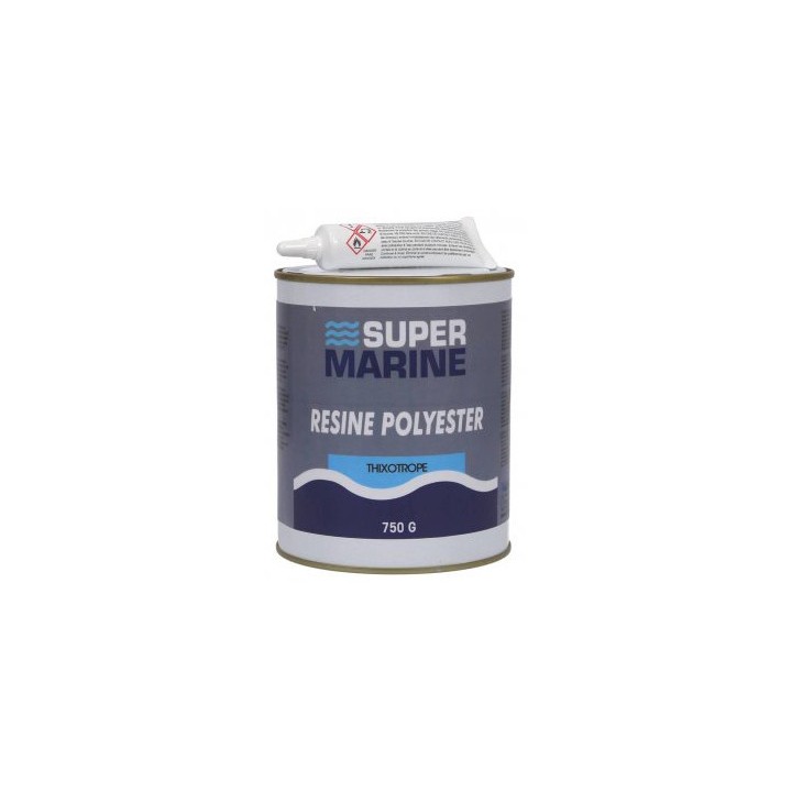 Résine polyester thixotrope Super Marine | O loup de mer