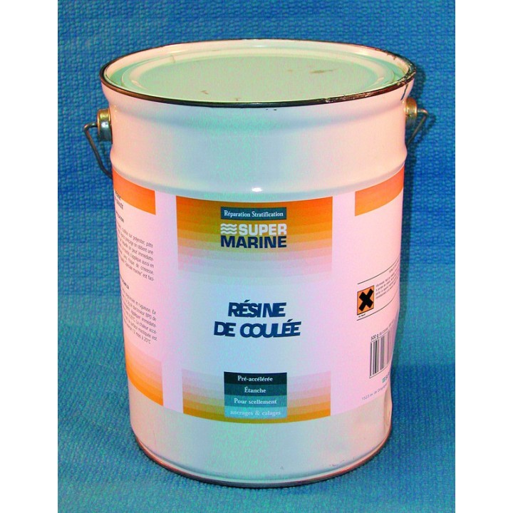 Résine de coulée 5 kg (sans catalyseur) | O loup de mer