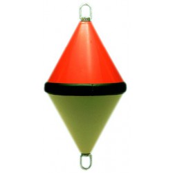 Bouée biconique bicolore