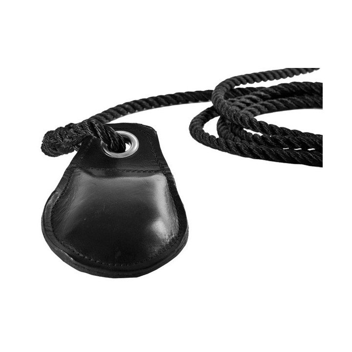 Lance-amarre en cuir