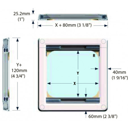 Pleated SkyScreen  