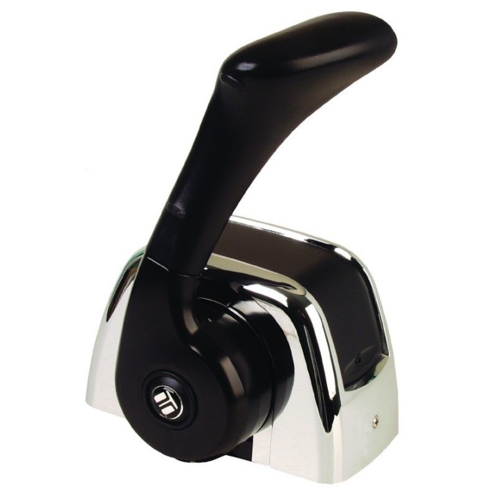 Boitier Xtreme simple chromé top avec neutre sur poignée et trim | Oloupdemer.com