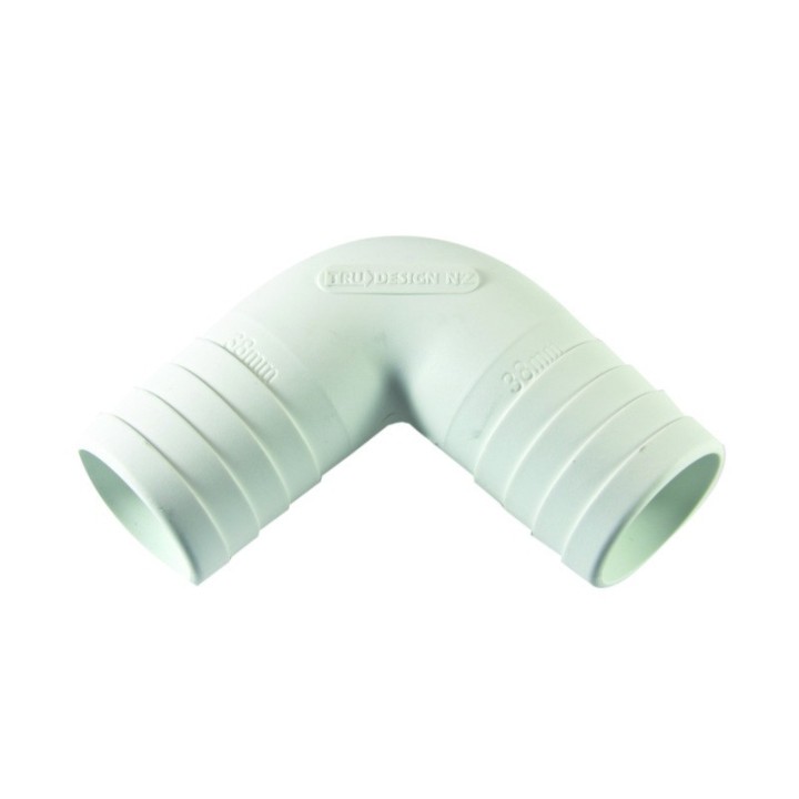 COUDE 90DEG 25MM BLANC