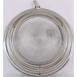 Plafonnier inox rond ø110mm - 10W