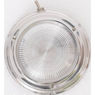 Plafonnier inox rond ø140mm - 20W