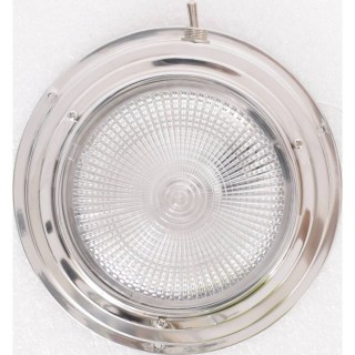 Plafonnier inox rond ø165mm - 20W