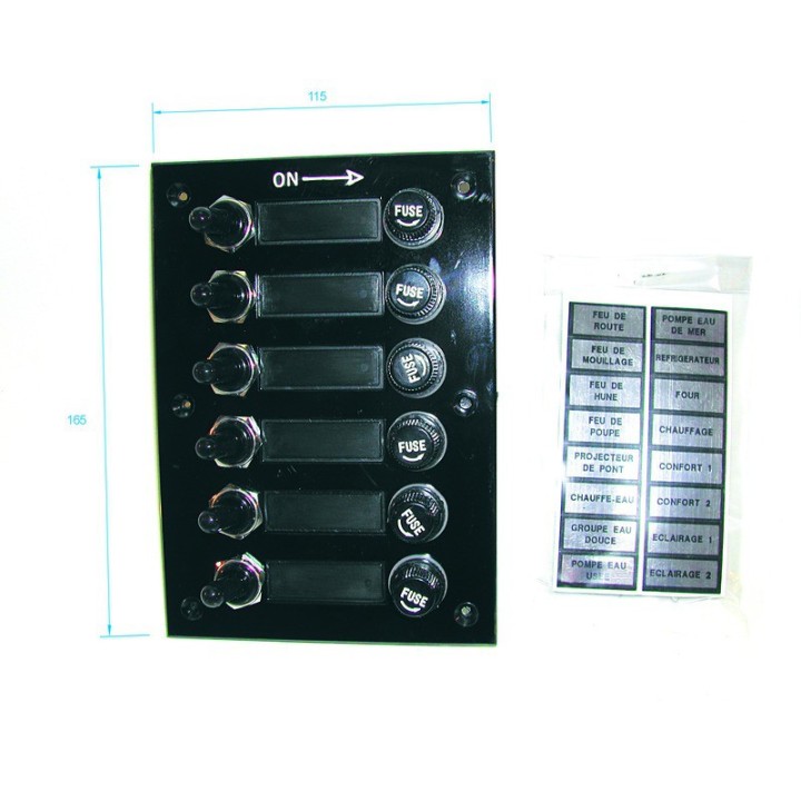 TABLEAU ELECTRIQUE 6P