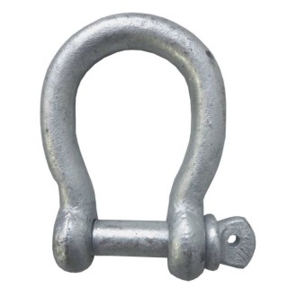 Manille lyre galvanisée 20mm | isonautique.com