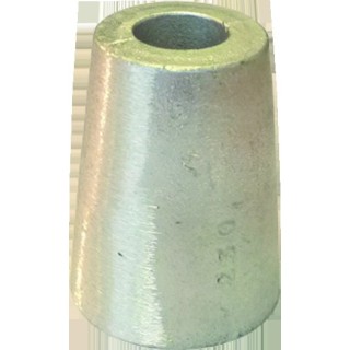 Anode zinc embout d'arbre ø22/25